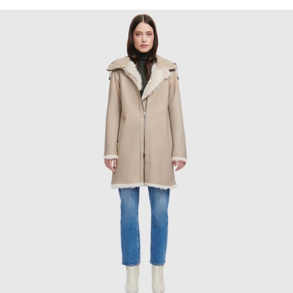 Hiso Reversible Shearling Jacket - image 2